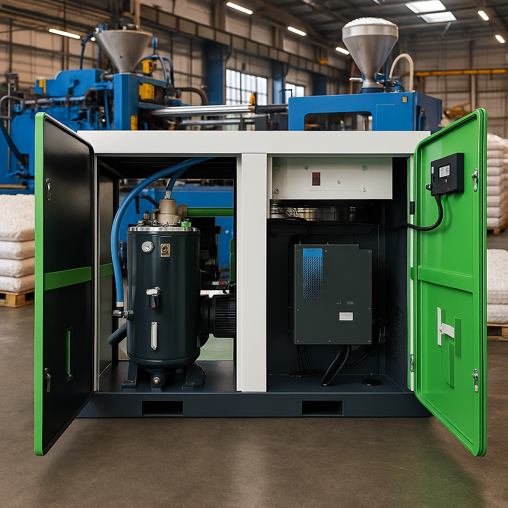Air Compressors for the Plastic Industry: A Comprehensive Guide to Efficiency and Performance